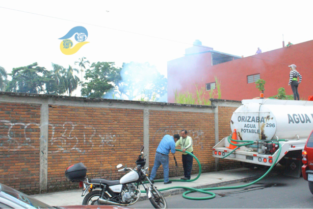 Se registra incendio de pastizal en un predio del centro de Orizaba