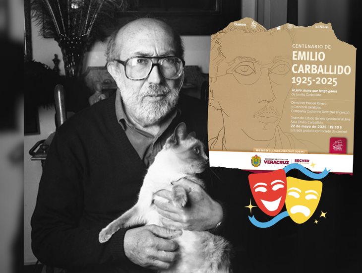 Este jueves 22 de mayo, inicia el Festival Emilio Carballido en Xalapa