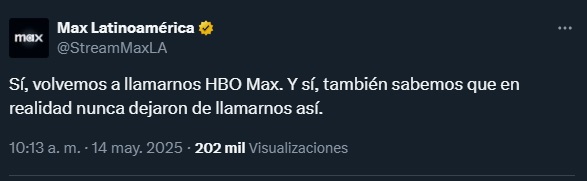 ¿Por qué Max volvió a ser HBO Max? Memes reaccionan al cambio de nombre