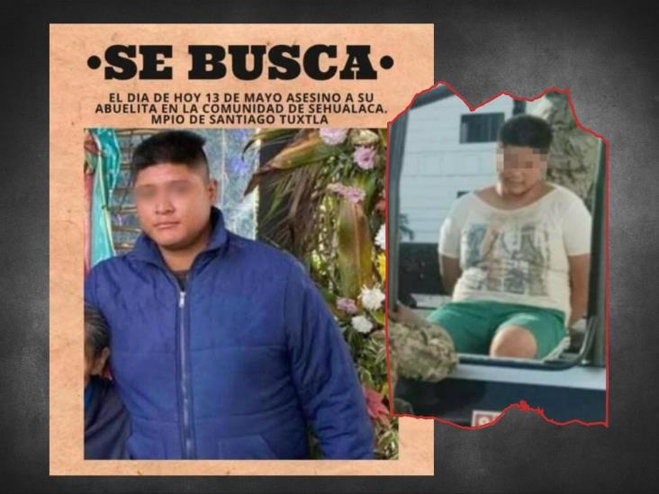 Tragedia familiar; se entrega tras asesinar a su abuela en Santiago Tuxtla