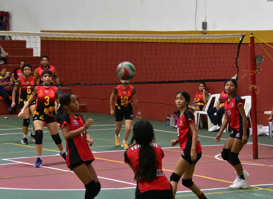 Rama femenil gana terreno en el voleibol infantil veracruzano