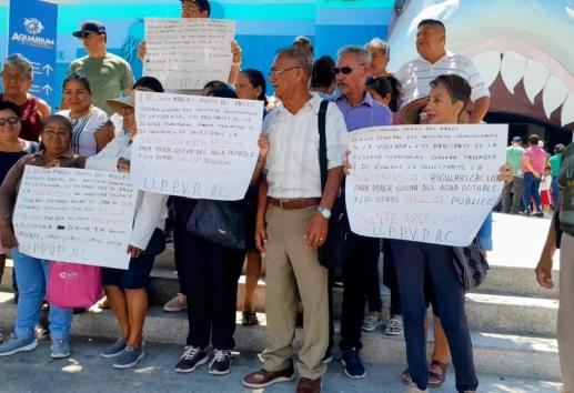 Habitantes de la Reserva 4 en Veracruz exigen ser regularizados