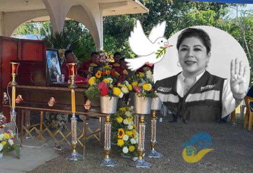 Entre lágrimas despiden a Yesenia Lara, candidata asesinada en Texistepec