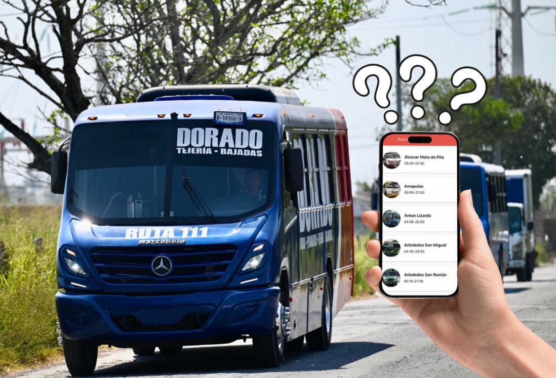 Así puedes seguir la ruta y hora en que pasa un camión en Veracruz | Lista de apps
