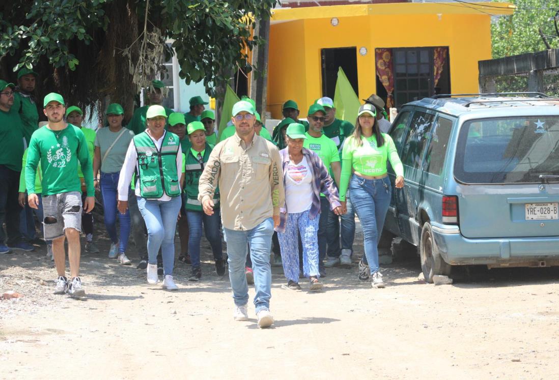 En Alvarado, desarrollo y bienestar social para todos: Beto Cobos