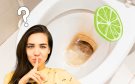 Así puedes quitar el sarro de tu inodoro con ingredientes naturales ¿Por qué se forma?