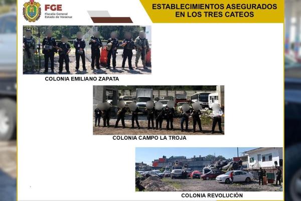Confirma FGE Veracruz aseguramiento de tres corralones en Xalapa
