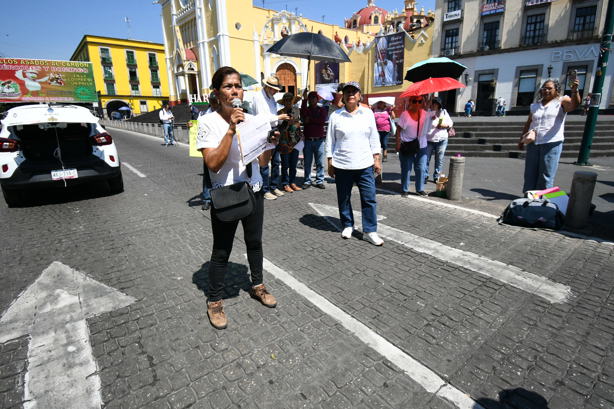Día del maestro en Veracruz, hacen protestas; ¿ahora qué piden?