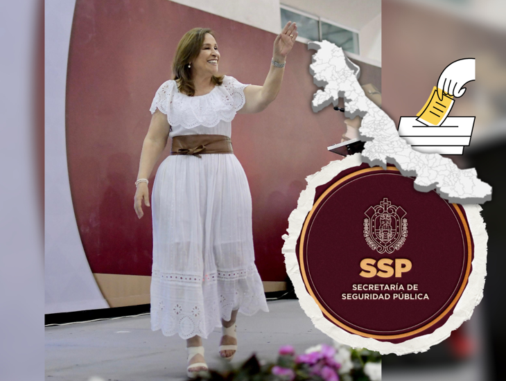 Por unas elecciones en paz, Veracruz recibe apoyo del gobierno federal