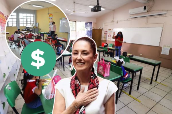 Claudia Sheinbaum anuncia incremento salarial para maestros en México; y otros beneficios