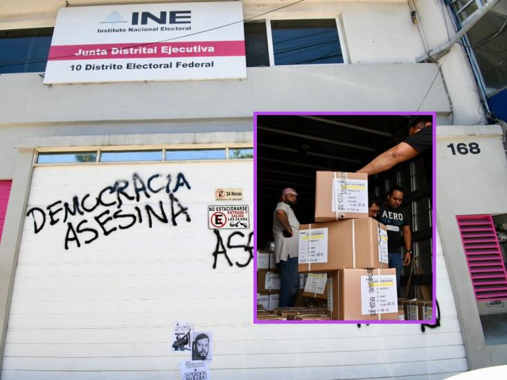 Pedirá INE apoyo a SSP Veracruz para vigilar traslado de material electoral