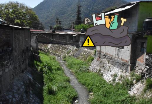 En Río Blanco piden limpiar río La Carbonera; lluvias podrían desbordarlo