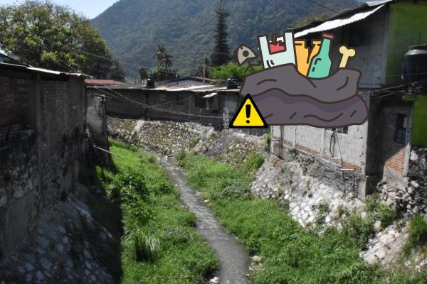 En Río Blanco piden limpiar río La Carbonera; lluvias podrían desbordarlo