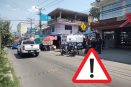 Motopatrullero arrolla a peatón en camino a atender una emergencia en Xalapa