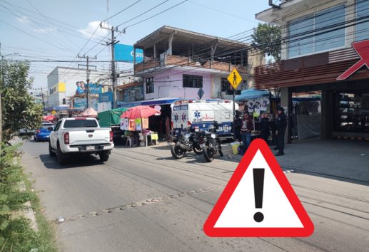 Motopatrullero arrolla a peatón en camino a atender una emergencia en Xalapa