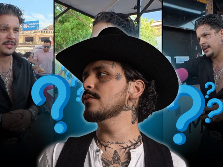 ¡Son igualitos! ¿Quién es el doble de Christian Nodal que hasta desbloqueó su celular?