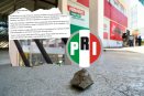 PRI suspende giras proselitistas en Veracruz tras ataque a su sede estatal