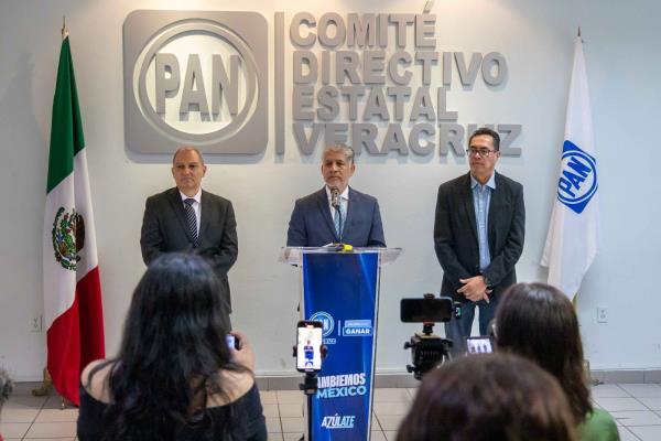 Cuestiona PAN filtros aplicados por otros partidos en Veracruz; ´muchos tienen antecedentes´ (+VIDEO)