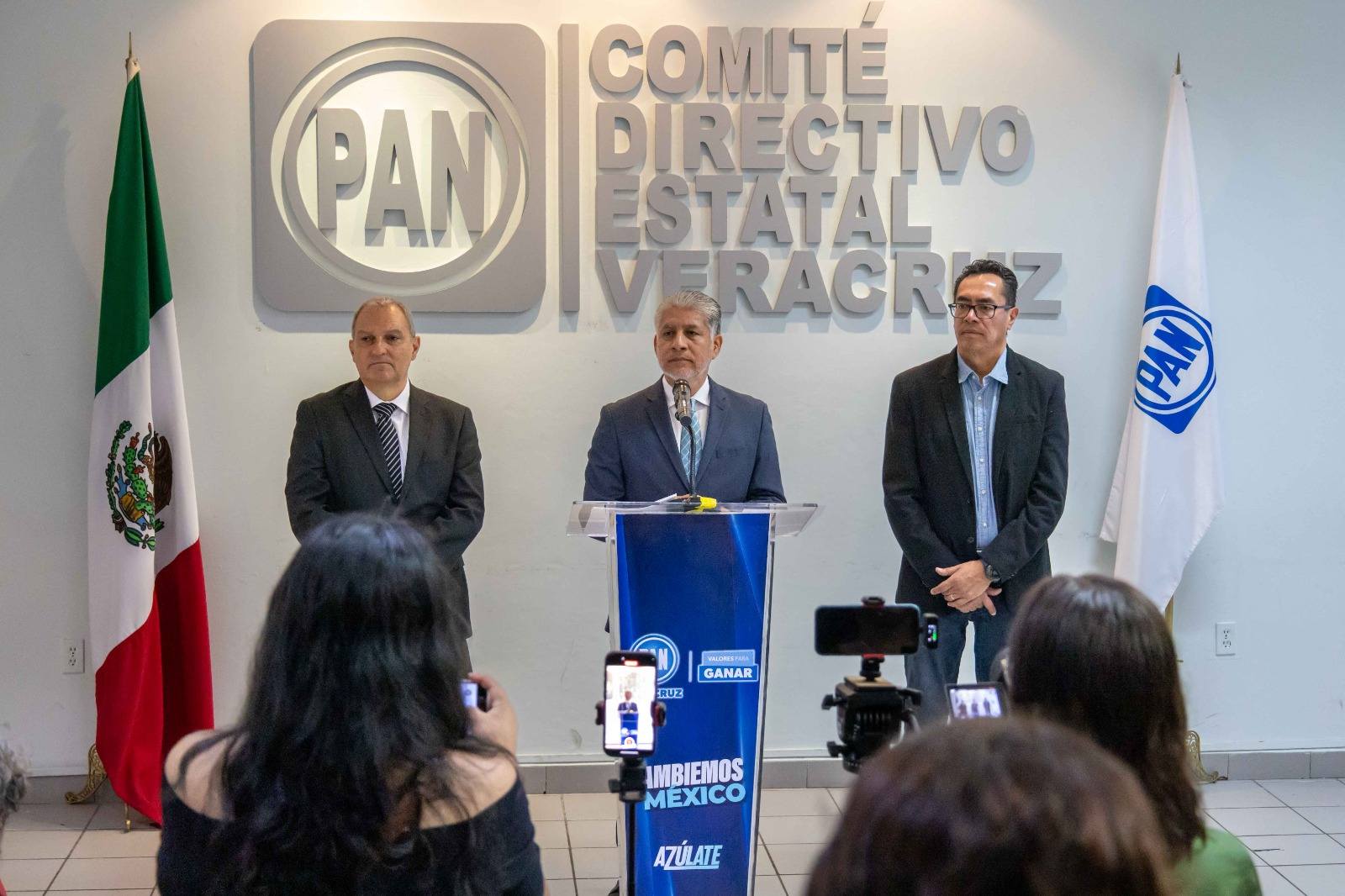 Cuestiona PAN filtros aplicados por otros partidos en Veracruz; ‘muchos tienen antecedentes’ (+VIDEO)