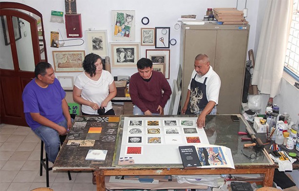 Carlos Torralba, formador de generaciones en la gráfica veracruzana