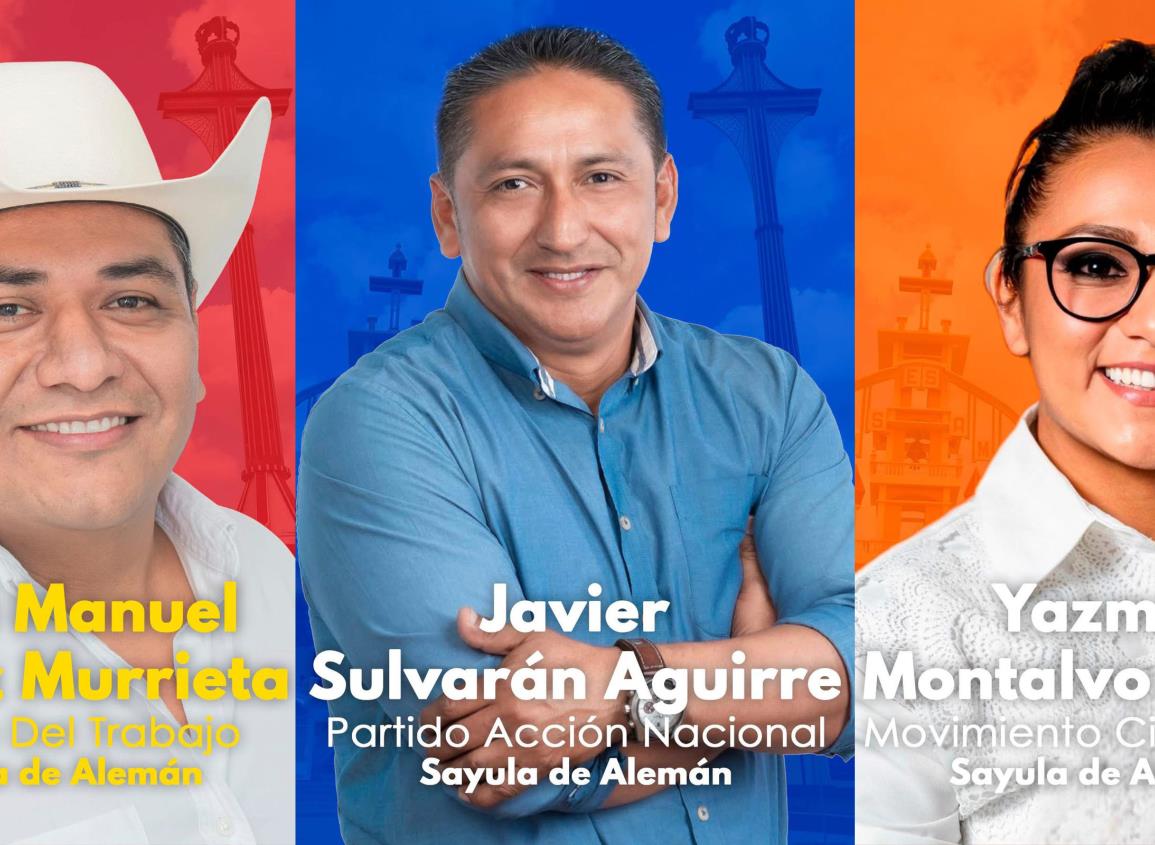 Si habrá debate en Sayula de Alemán; Solo asistirán 3 de 5 candidatos