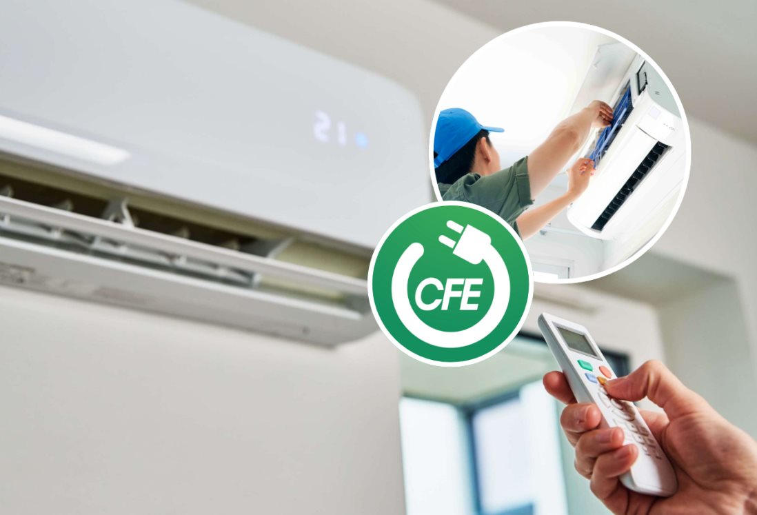 CFE: ¿Cuánto sube el recibo de luz por usar aire acondicionado en los hogares y cómo ahorrar?