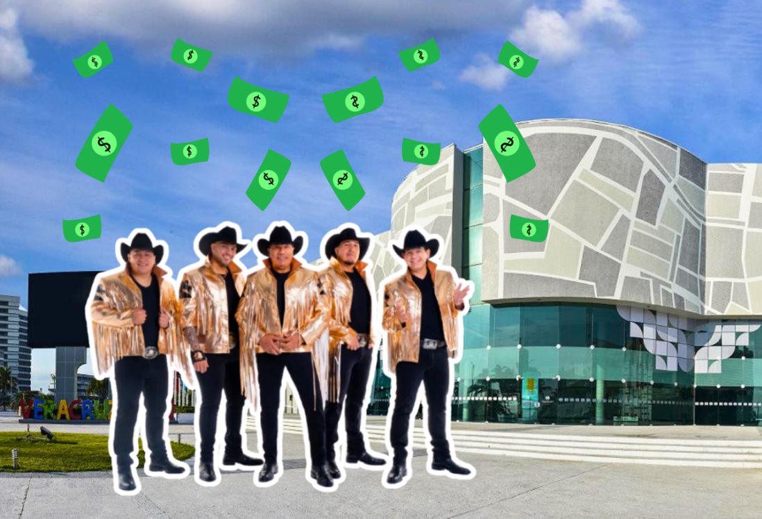 ¿Cuánto dinero cobra Bronco por concierto y cuántas veces ha estado en Veracruz?