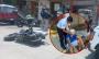 Ebrio motociclista se estampa contra auto estacionado en Xalapa