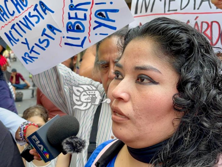 Exigen liberación del activista Ignacio Córdoba; fue detenido tras protesta en Xalapa (+VIDEO)