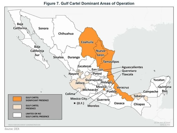Acecha DEA a 4 cárteles con presencia en Veracruz, declarados organizaciones terroristas