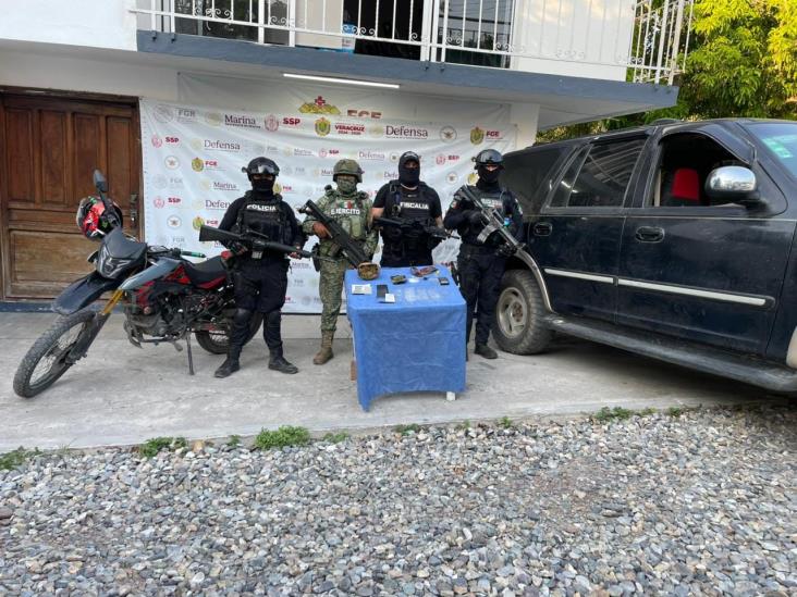 Drogas, vehículos asegurados y ningún detenido en nuevo cateo en Papantla