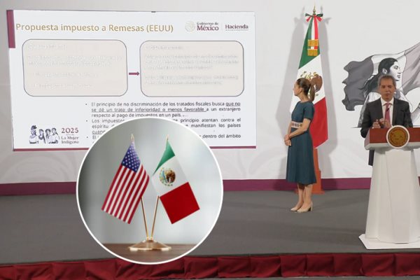 Es discriminatorio y viola tratado entre México y Estados Unidos: Sheinbaum sobre impuesto a remesas (+VIDEO)