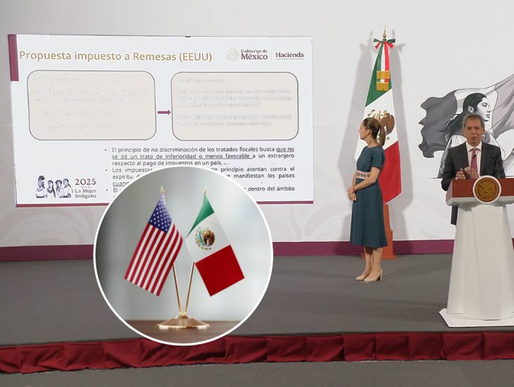 Es discriminatorio y viola tratado entre México y Estados Unidos: Sheinbaum sobre impuesto a remesas (+VIDEO)
