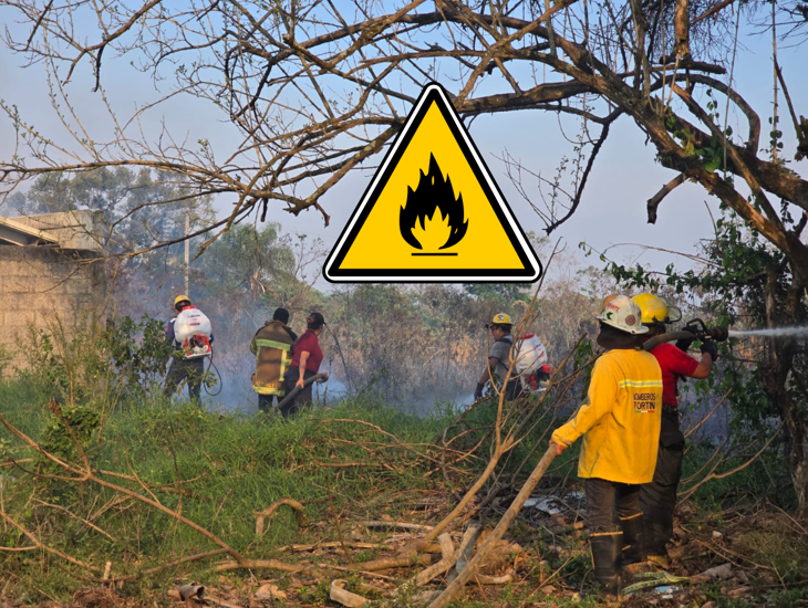 Incendio de pastizal en Fortín moviliza a vecinos y cuerpos de rescate