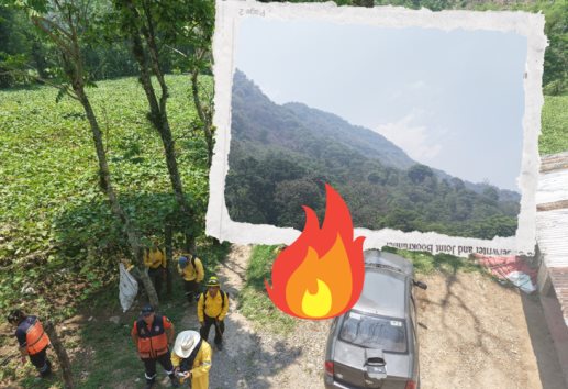 Logran liquidar incendio en el cerro de Tonalapa, en Ixtaczoquitlán