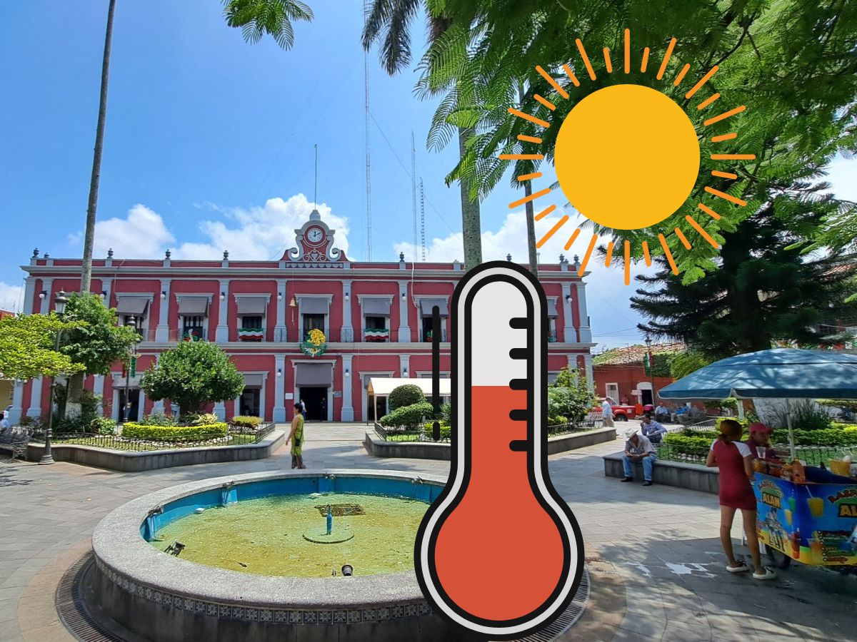 ¿A 43°C? Así está sobreviviendo Misantla al infernal calor