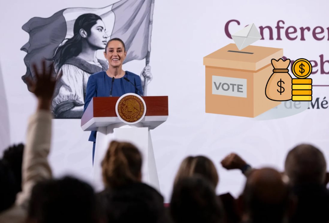 Presupuesto federal para elecciones al Poder Judicial será de 8 MMDP, asegura Claudia Sheinbaum