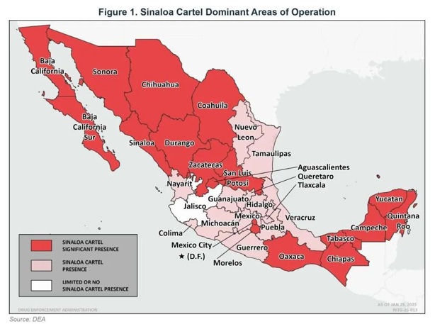 Acecha DEA a 4 cárteles con presencia en Veracruz, declarados organizaciones terroristas