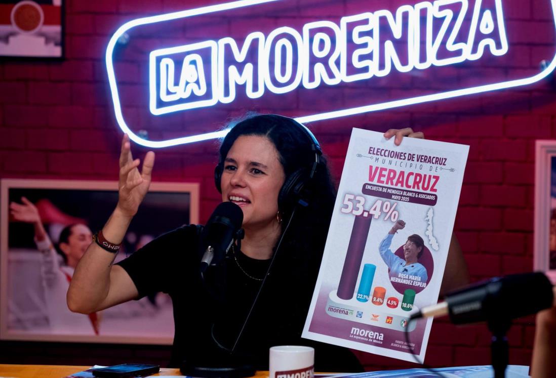 Luisa María Alcalde destaca que Rosa María Hernández Espejo arrasará en Veracruz