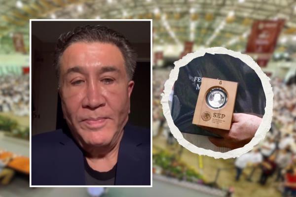 Arremete Héctor Yunes contra Claudia Tello por no entregar medallas a maestros de Veracruz (+VIDEO)