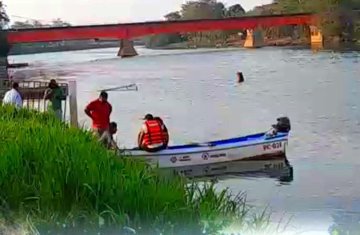 Ahogamiento de septuagenario en el río Tancochapa conmociona a vecinos