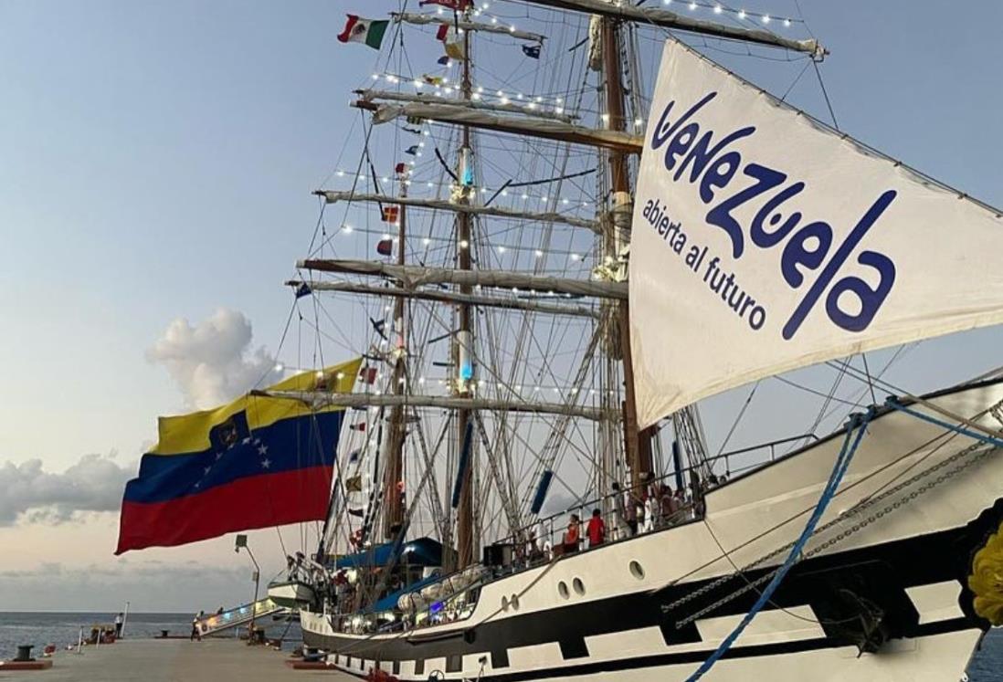 Cómo puedes visitar el buque venezolano que llegará al puerto de Veracruz