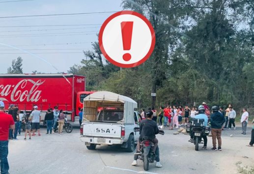 Habitantes de Coscomatepec bloquean carretera Fortín-Huatusco; por esto protestan