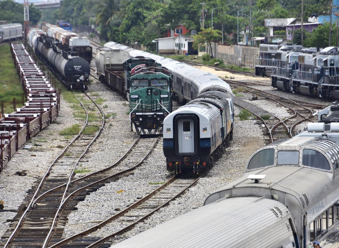 Tren Interoceánico: esta es la locomotora recién adquirida que llegó a Coatzacoalcos