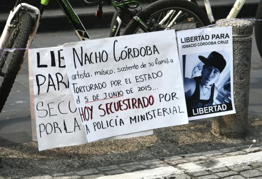 Aumentan protestas para liberar al activista y artista Ignacio Córdoba en Xalapa