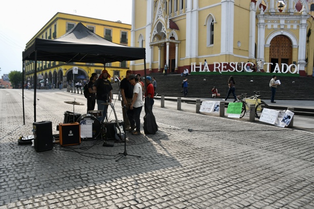 Aumentan protestas para liberar al activista y artista Ignacio Córdoba en Xalapa