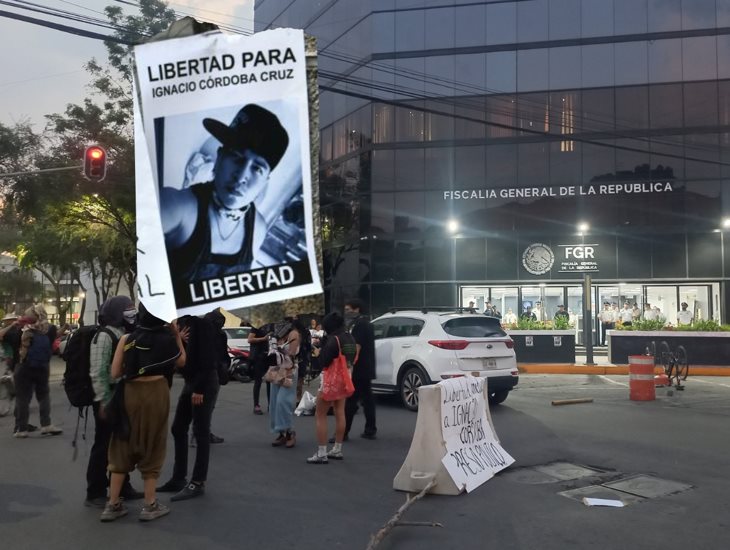 Desde la CDMX, exigen ante la FGR la liberación de Ignacio Córdoba Cruz
