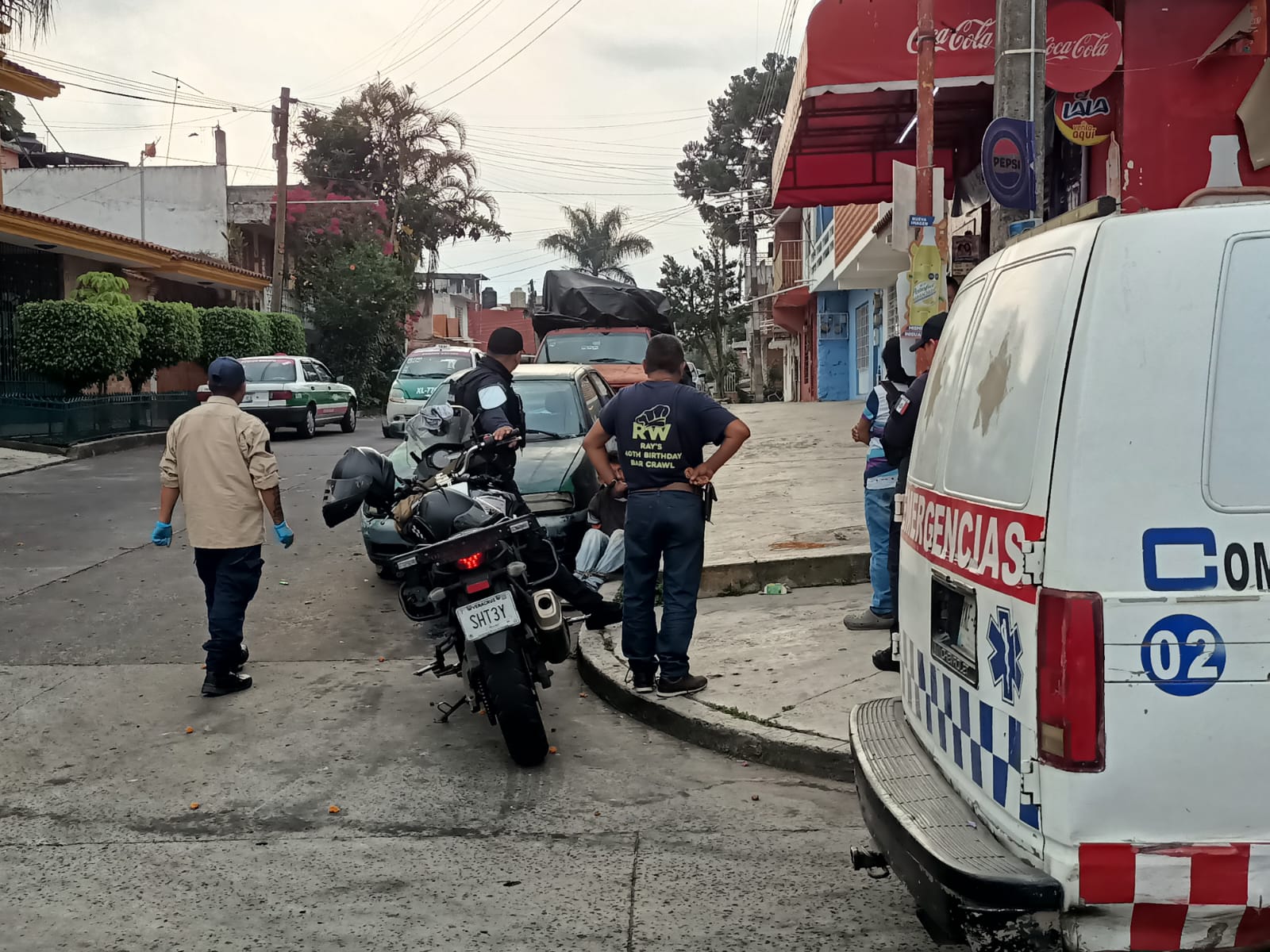 Amarran a violento adicto en Xalapa tras brutal ataque a su familia