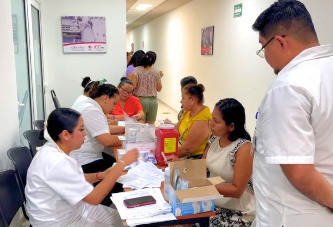 Cruz Roja realiza jornada de salud gratuita en Veracruz