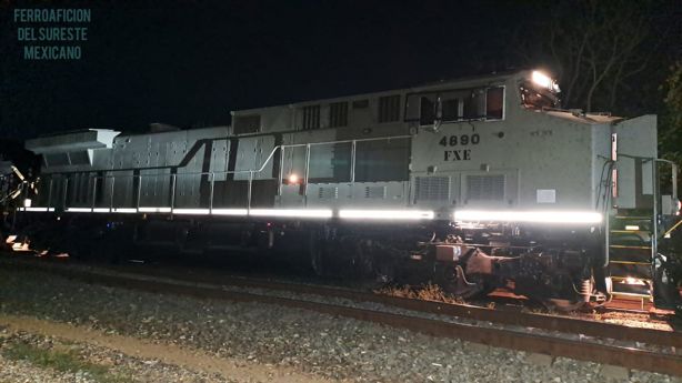 Tren Interoceánico: esta es la locomotora recién adquirida que llegó a Coatzacoalcos